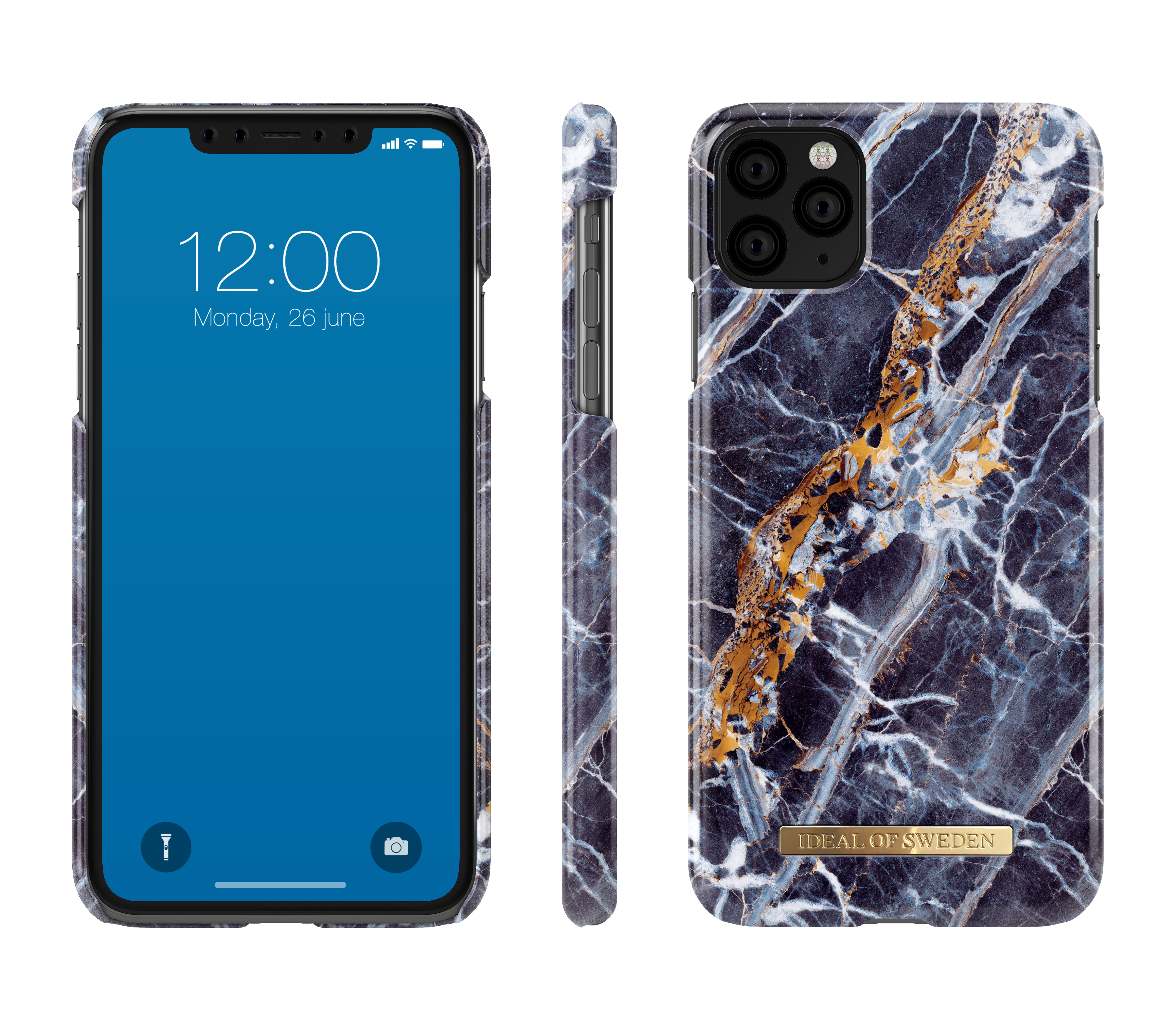 Blue Backcover, Max, Max, IDEAL OF iPhone SWEDEN Pro iPhone Marble 11 Midnight XS IDFCS17-I1965-66, Apple,