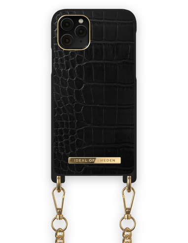 Backcover, IDEAL Apple, Jet OF Pro, SWEDEN IDNCSS20-I1958-207, Croco Black 11 XS, X, iPhone iPhone iPhone