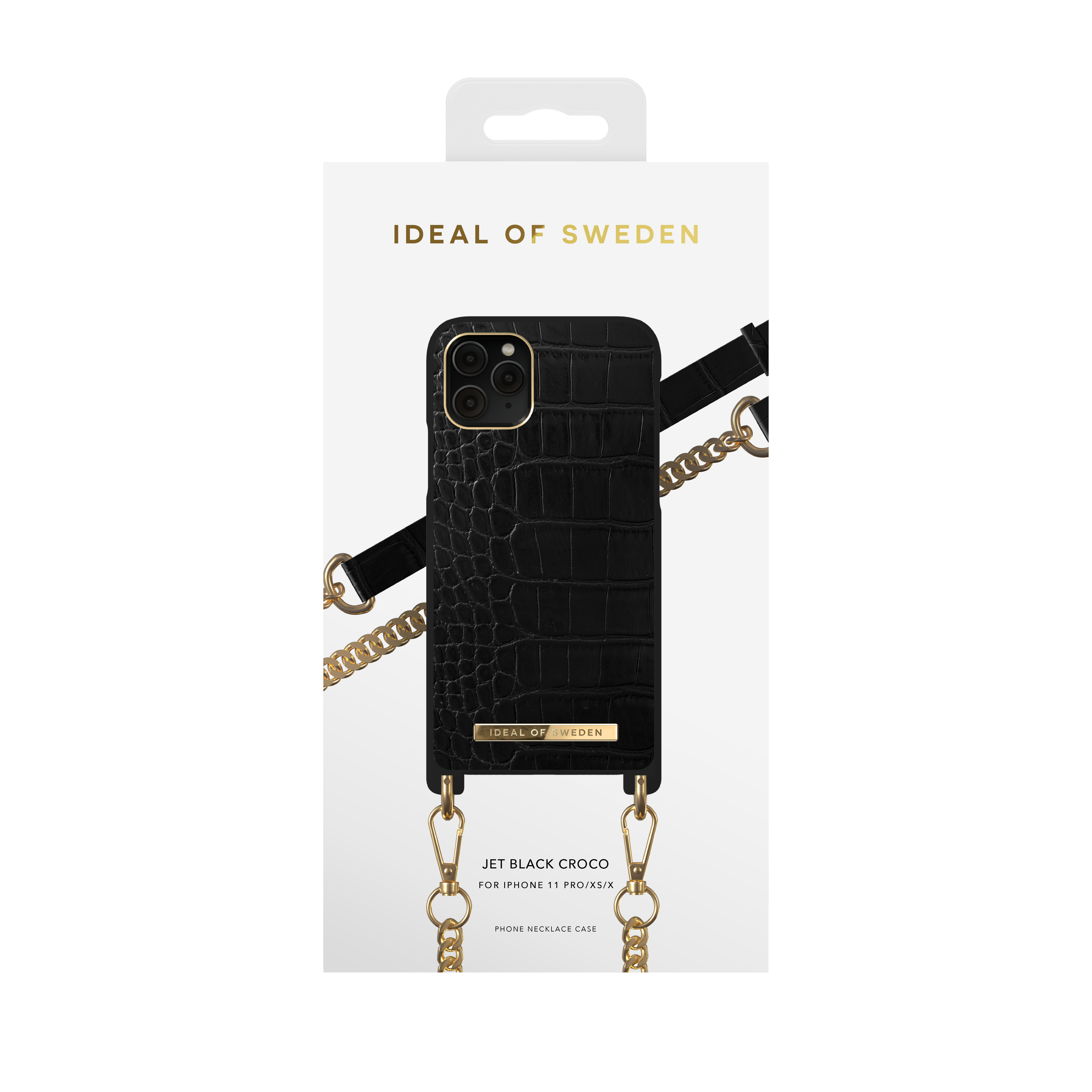 IDEAL OF SWEDEN IDNCSS20-I1958-207, Pro, 11 X, Backcover, XS, iPhone Jet iPhone Croco Black iPhone Apple
