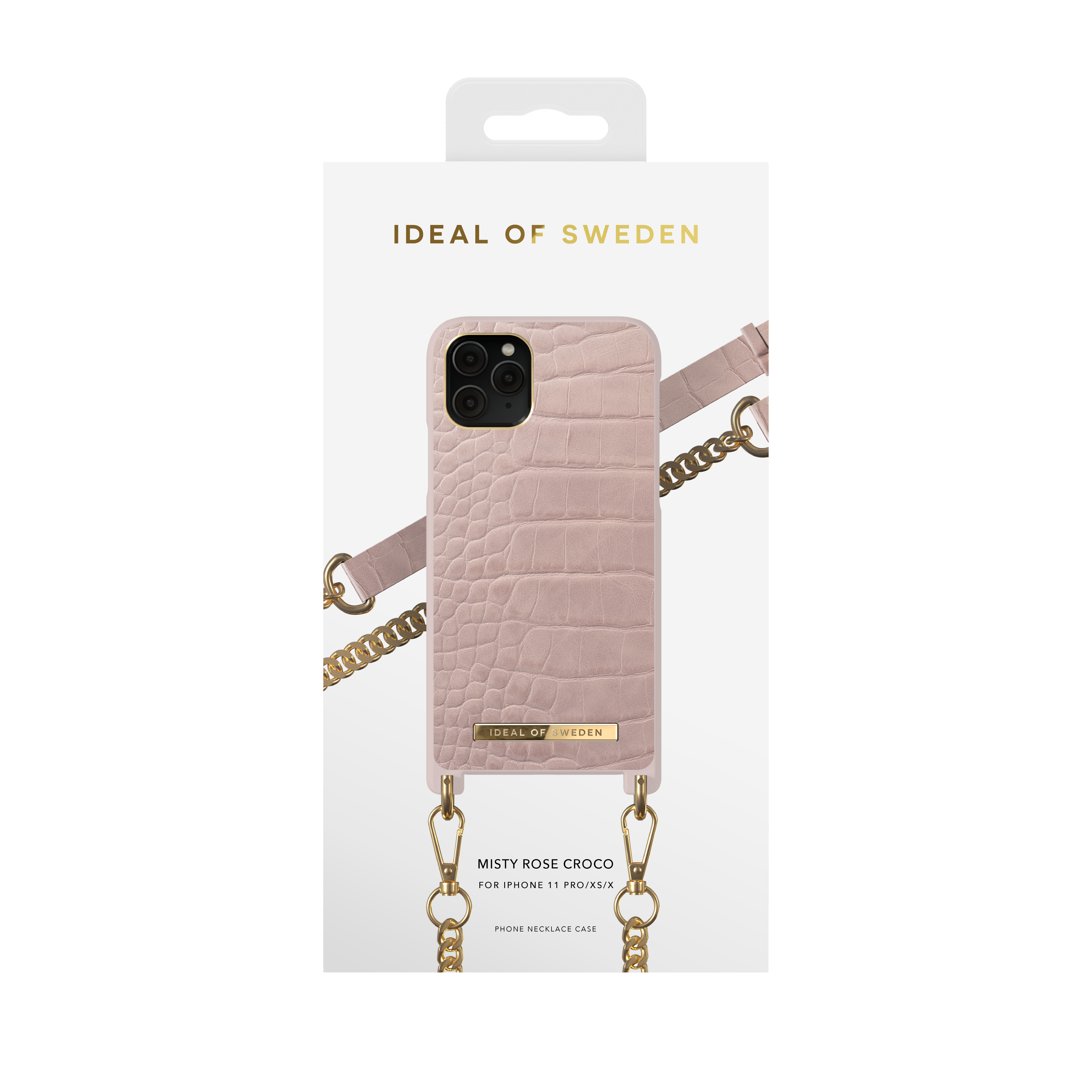 IDEAL OF SWEDEN IDNCSS20-I1958-211, Backcover, iPhone iPhone X, Misty 11 XS, Rose Apple, Pro, Croco iPhone