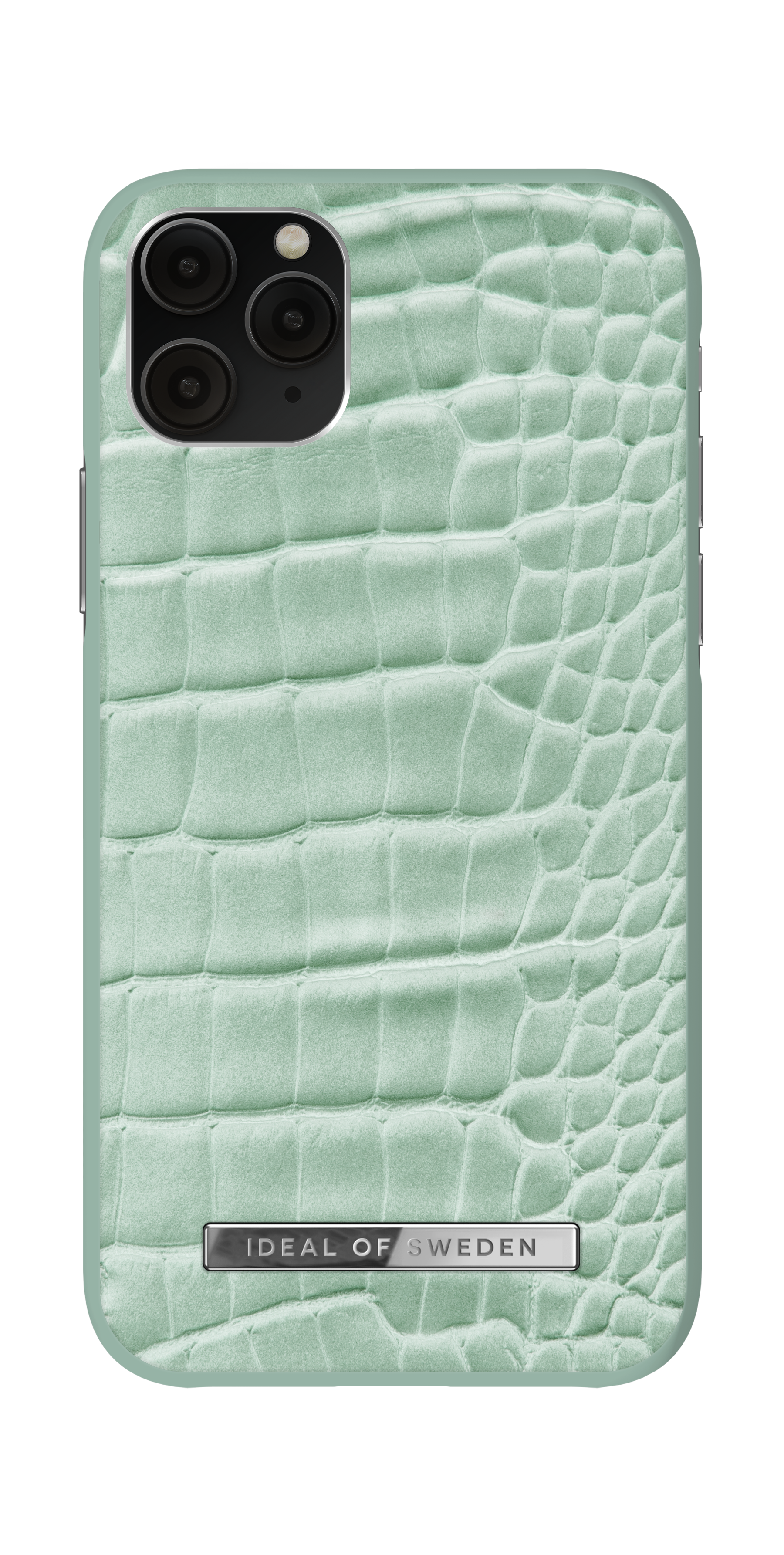 IDEAL OF SWEDEN Croco Apple, XS, IDACSS21-I1958-261, X, Backcover, Mint iPhone 11 iPhone iPhone Pro