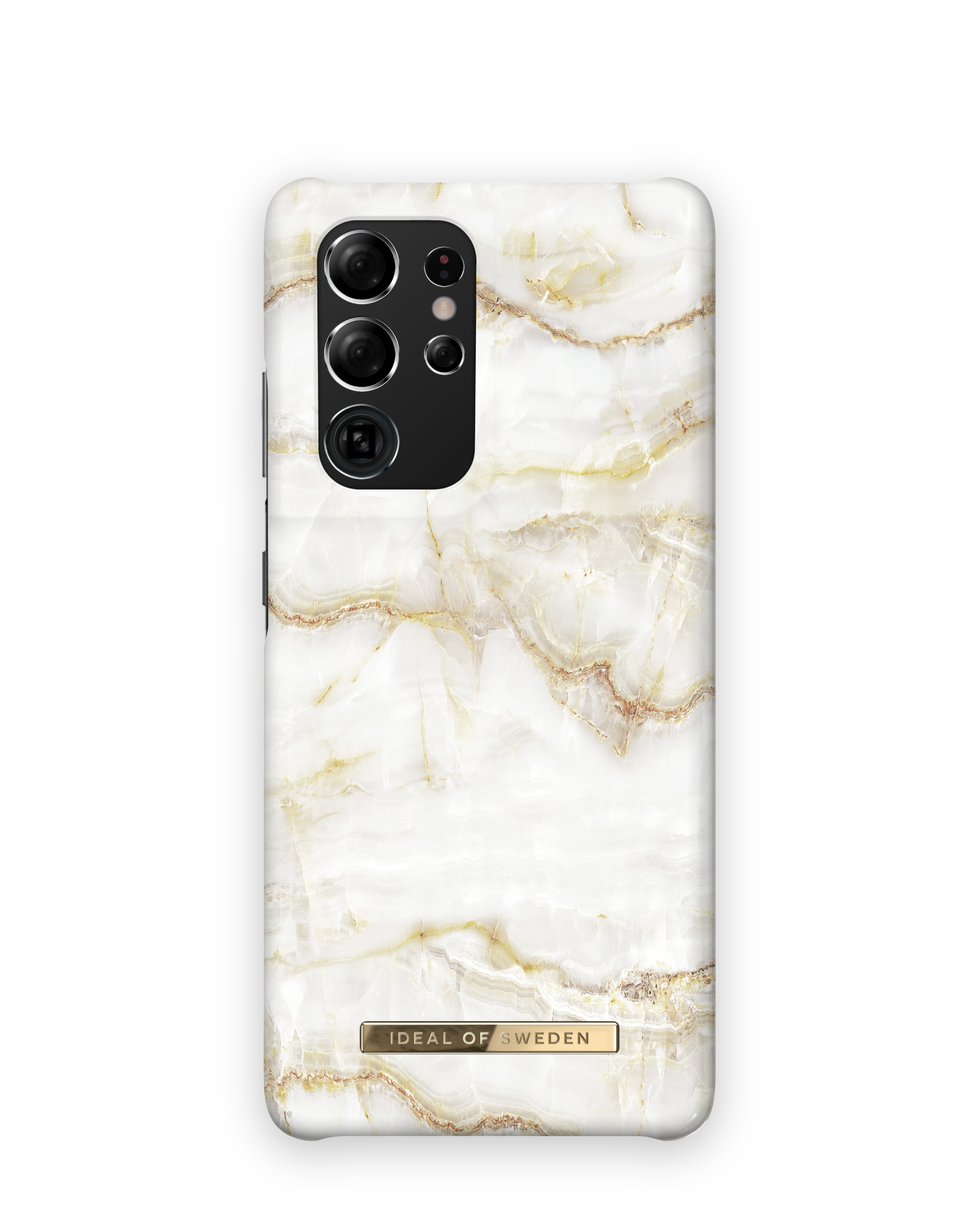 SWEDEN IDEAL Galaxy IDFCSS20-S21U-194, OF Golden Marble Samsung, Backcover, Pearl S21 Ultra,