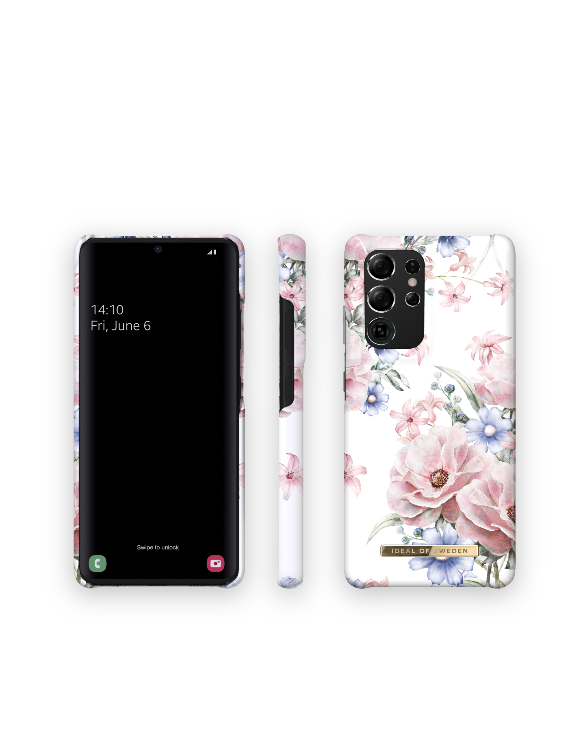 IDEAL OF Galaxy Romance Ultra, Backcover, Samsung, SWEDEN IDFCS17-S21U-58, Floral S21