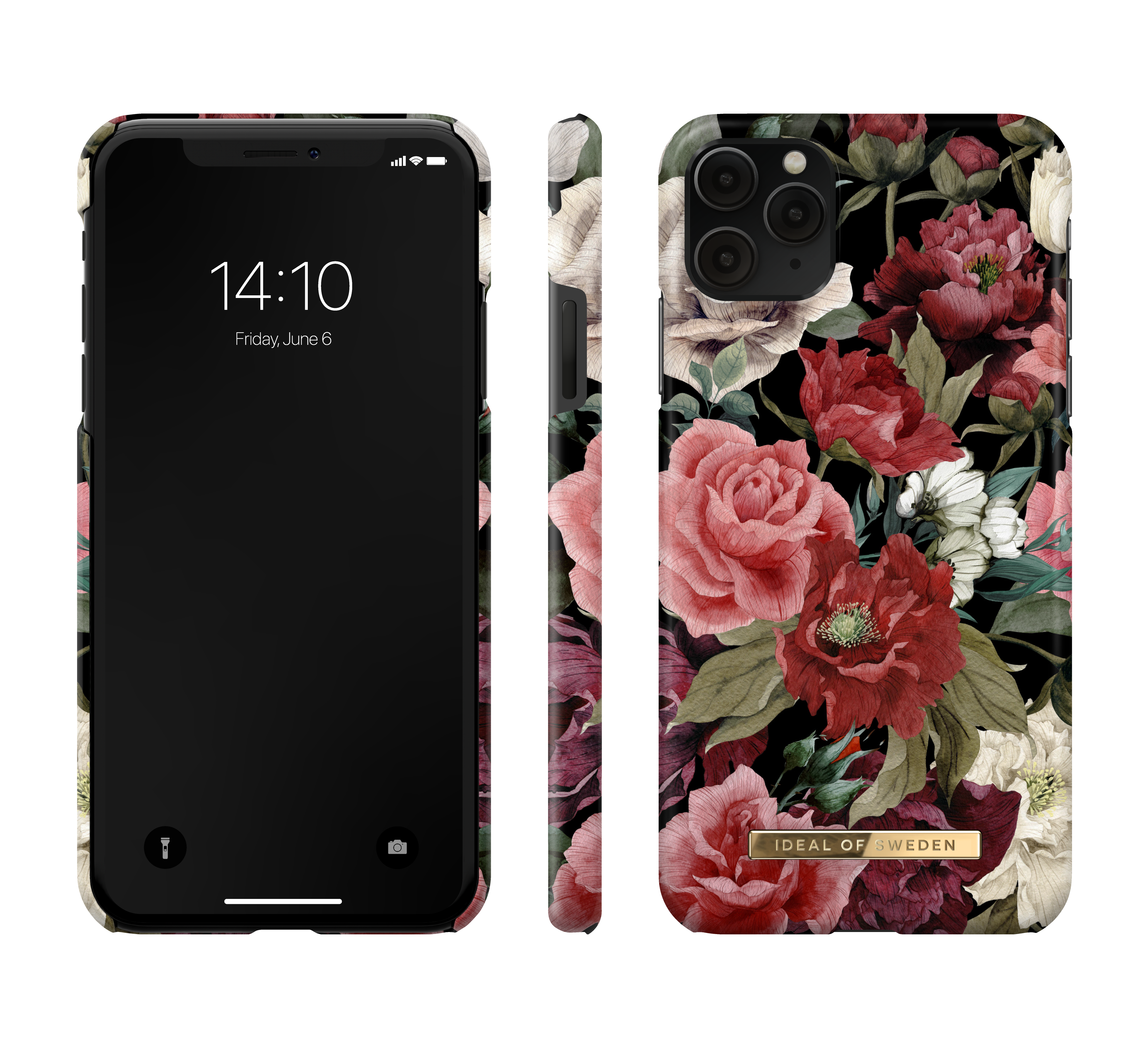 OF XS Max, IDEAL 11 IDFCS17-I1965-63, Pro iPhone iPhone Apple, SWEDEN Antique Max, Roses Backcover,