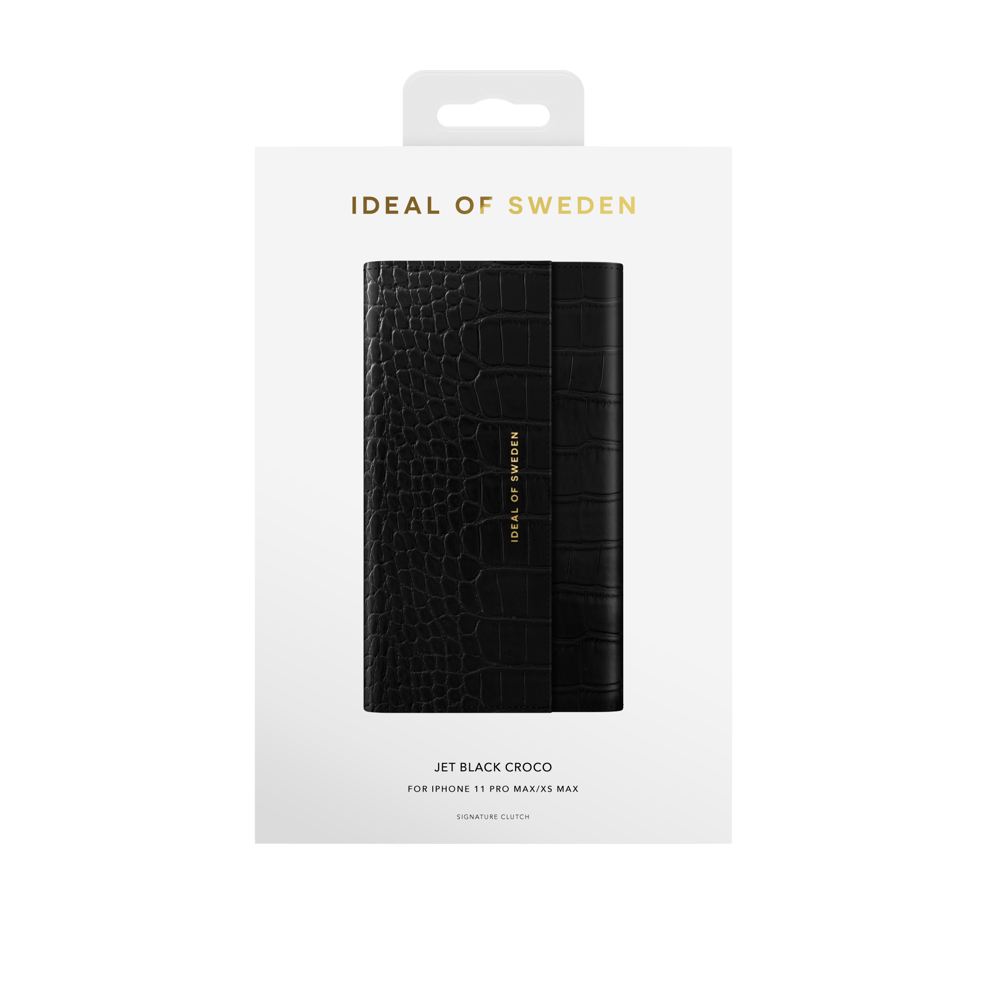 OF 11 Pro Croco SWEDEN IDEAL Cover, Max, Jet Full XS Max, iPhone IDSCSS20-I1965-207, Apple, iPhone Black