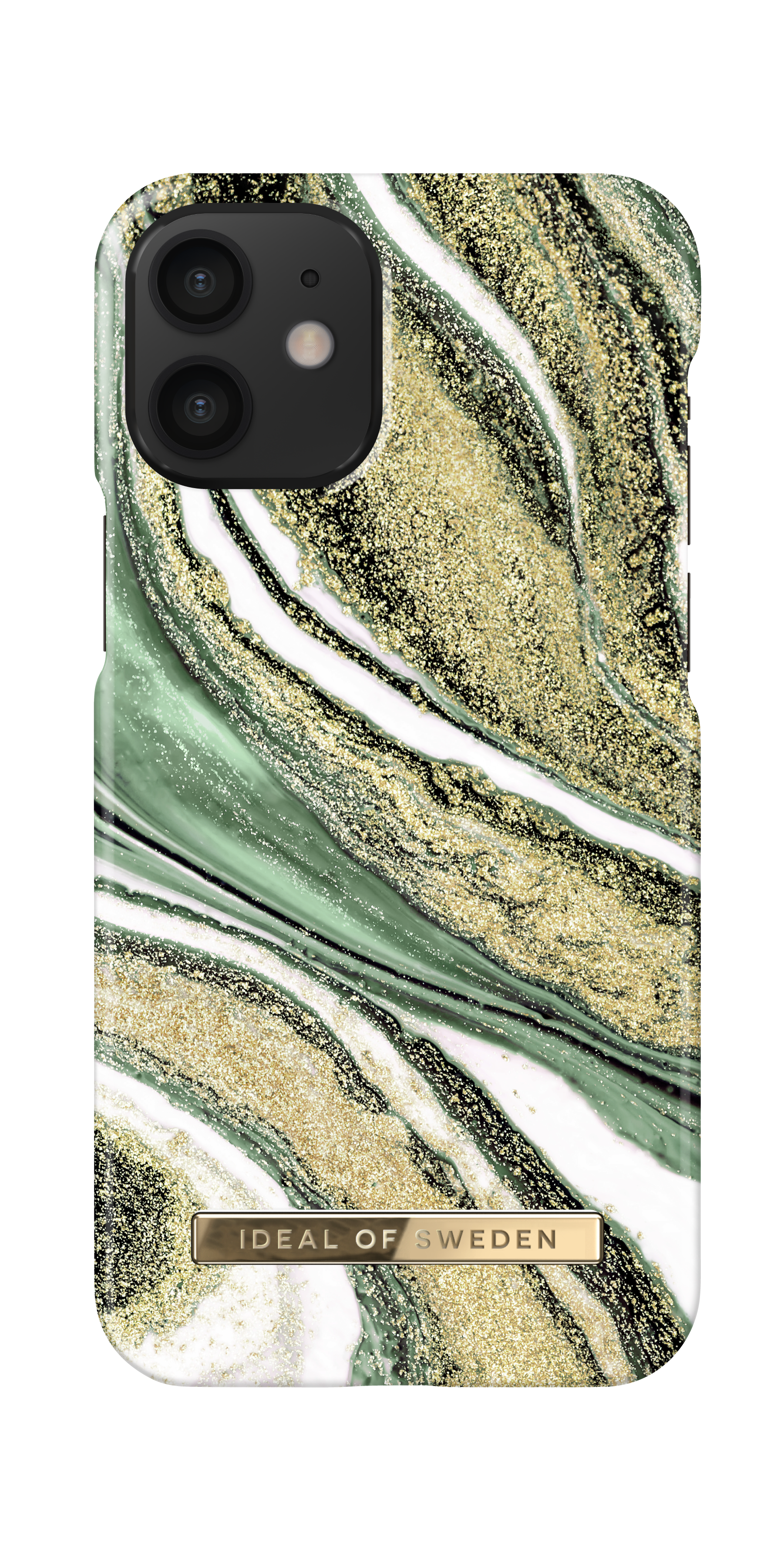 IDEAL OF SWEDEN IDFCSS20-I2054-192, 12 Cosmic Backcover, Mini, Swirl Apple, IPhone Green