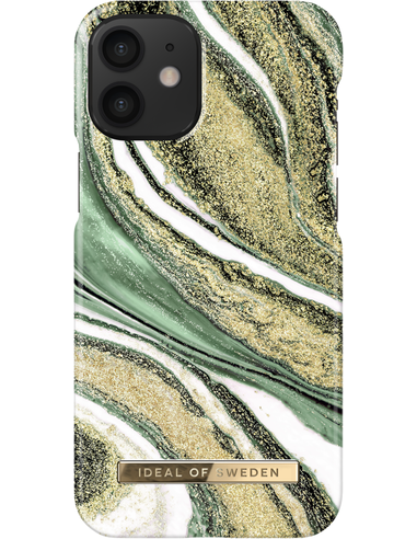 IDEAL OF Mini, Apple, IDFCSS20-I2054-192, 12 Green Backcover, Swirl Cosmic SWEDEN IPhone