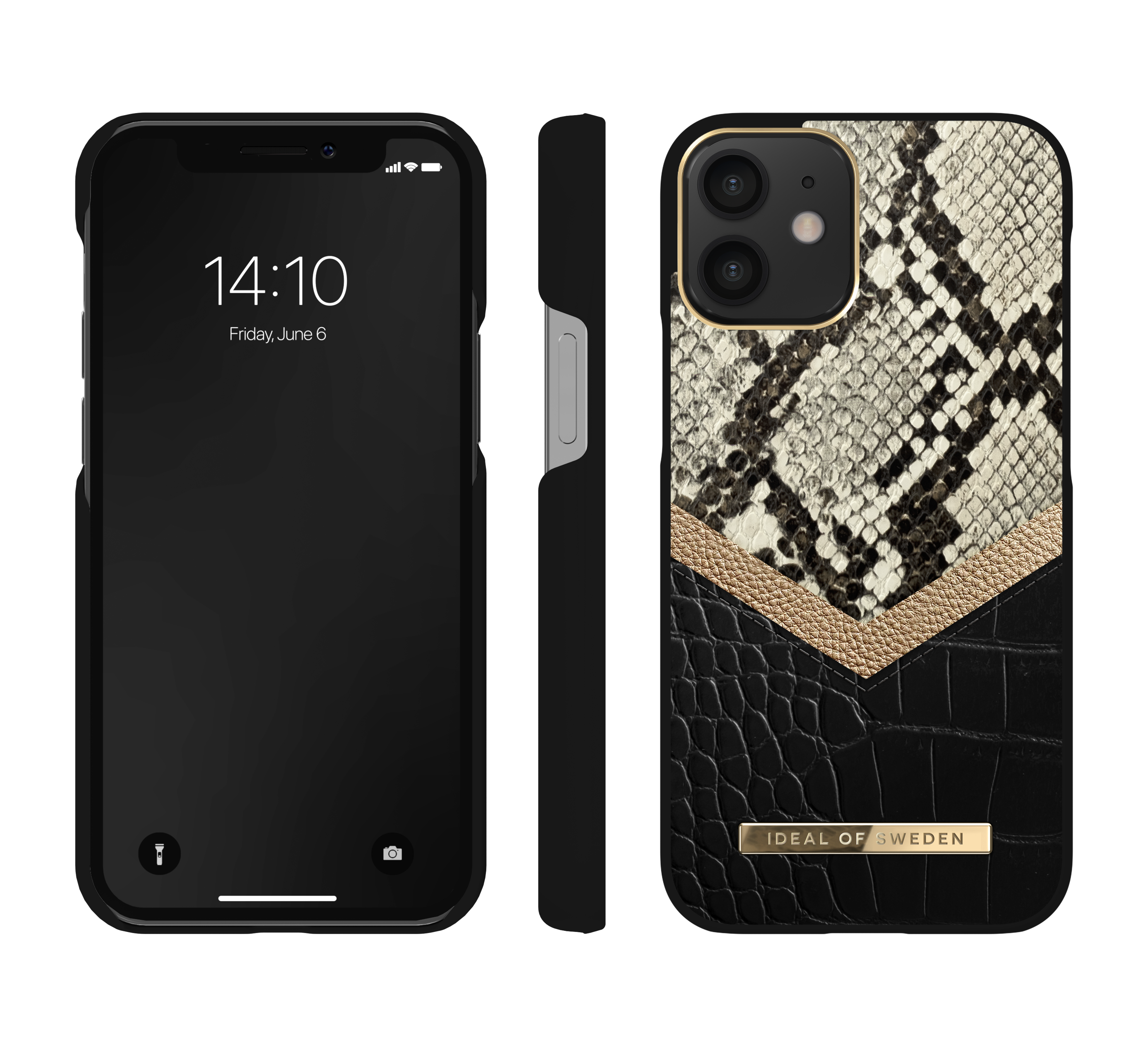 Mini, Backcover, Apple, Midnight OF IDEAL 12 Python SWEDEN IDACSS20-I2054-199, IPhone