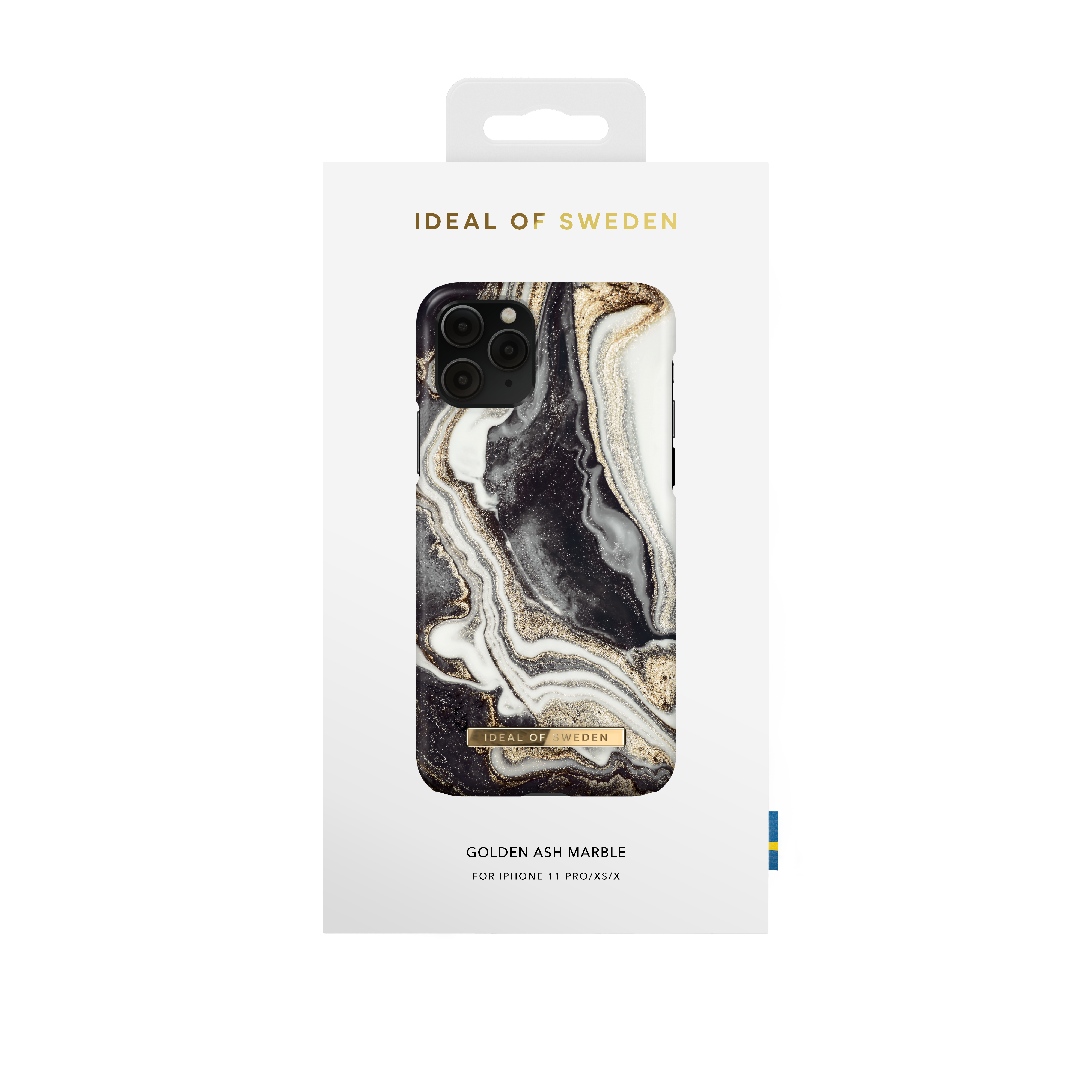 IDEAL OF Apple, Pro, XS, 11 iPhone Backcover, SWEDEN Golden iPhone iPhone Marble Ash IDFCGM19-I1958-166, X