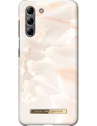 Samsung, Rose Marble OF Pearl Galaxy SWEDEN Backcover, IDEAL S21, IDFCSS21-S21-257,