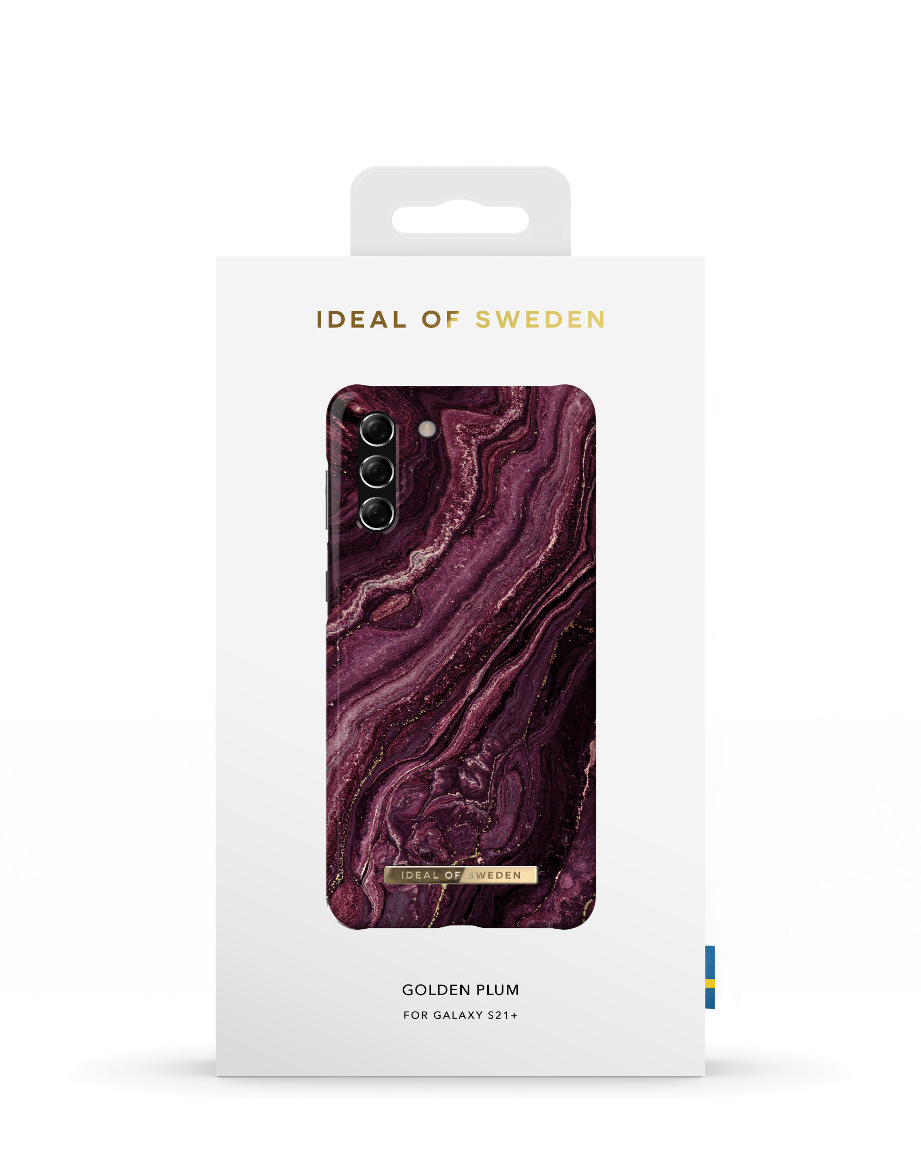 IDEAL OF SWEDEN IDFCAW20-S21P-232, Samsung, Plum Galaxy Golden Backcover, S21