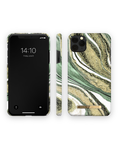 IDEAL OF SWEDEN IDFCSS20-I1965-192, iPhone Swirl Apple, Max, 11 Pro iPhone Max, Cosmic Green Backcover, XS