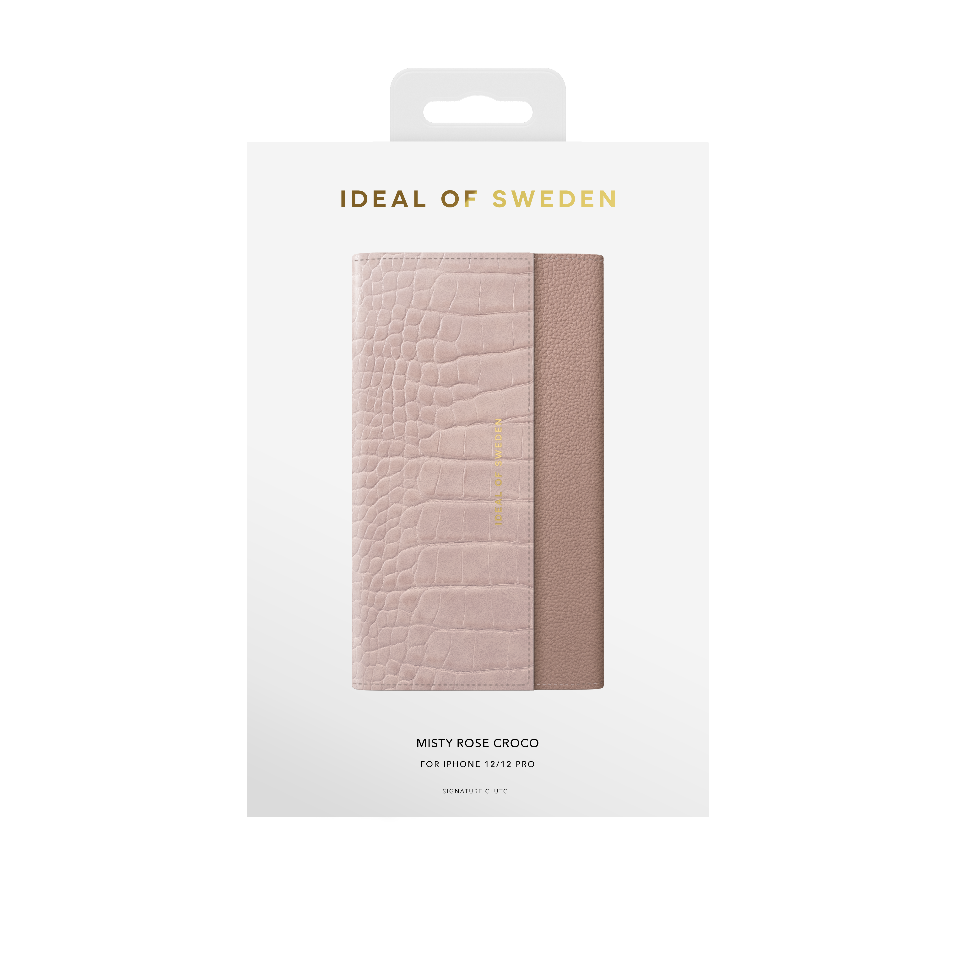 IDEAL OF SWEDEN IDSCSS20-I2061-211, 12, iPhone Cover, Pro, Rose Misty 12 Croco Full iPhone Apple