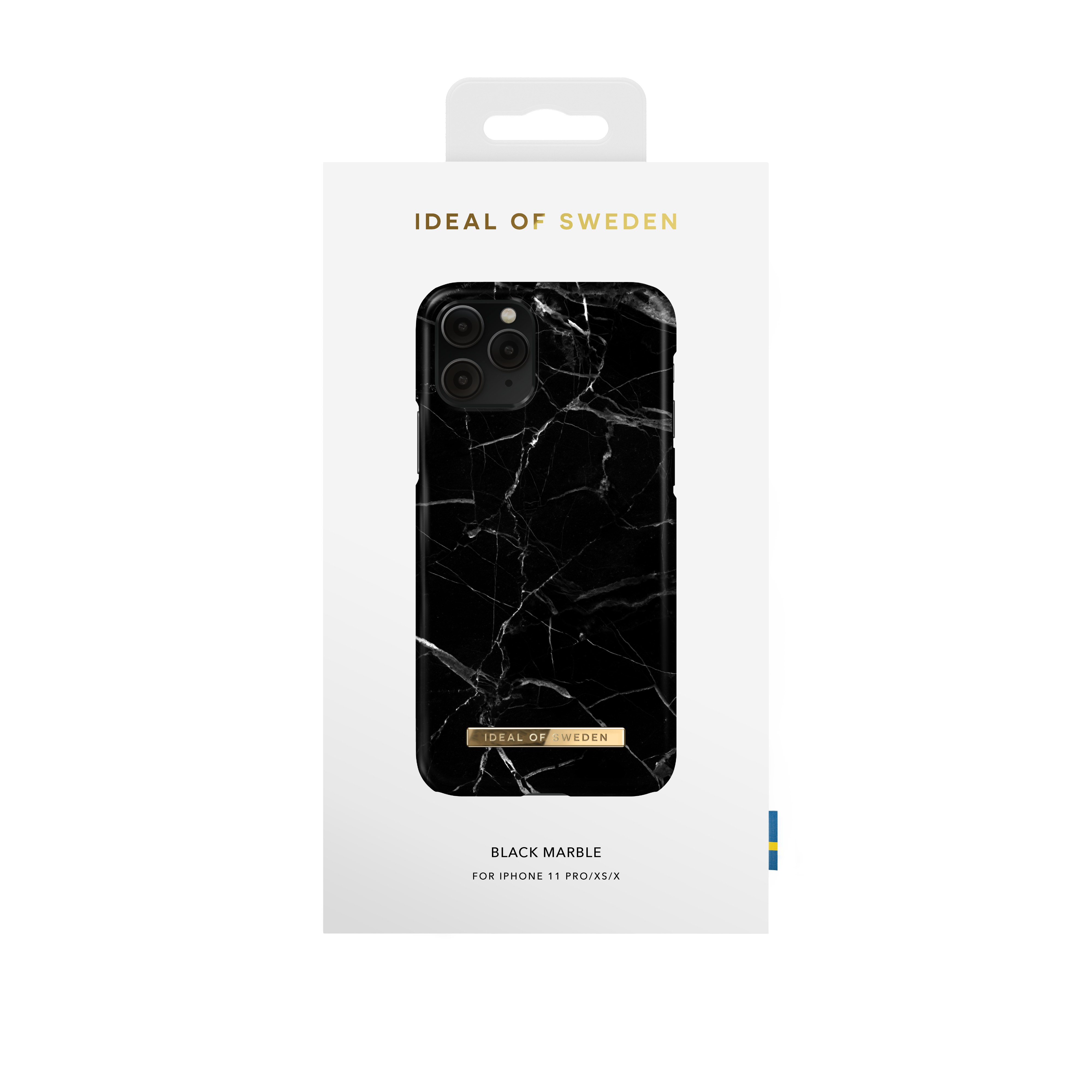 IDEAL OF SWEDEN Apple, Marble 11 iPhone Backcover, XS, Black IDFC-I1958-21, iPhone iPhone X, Pro