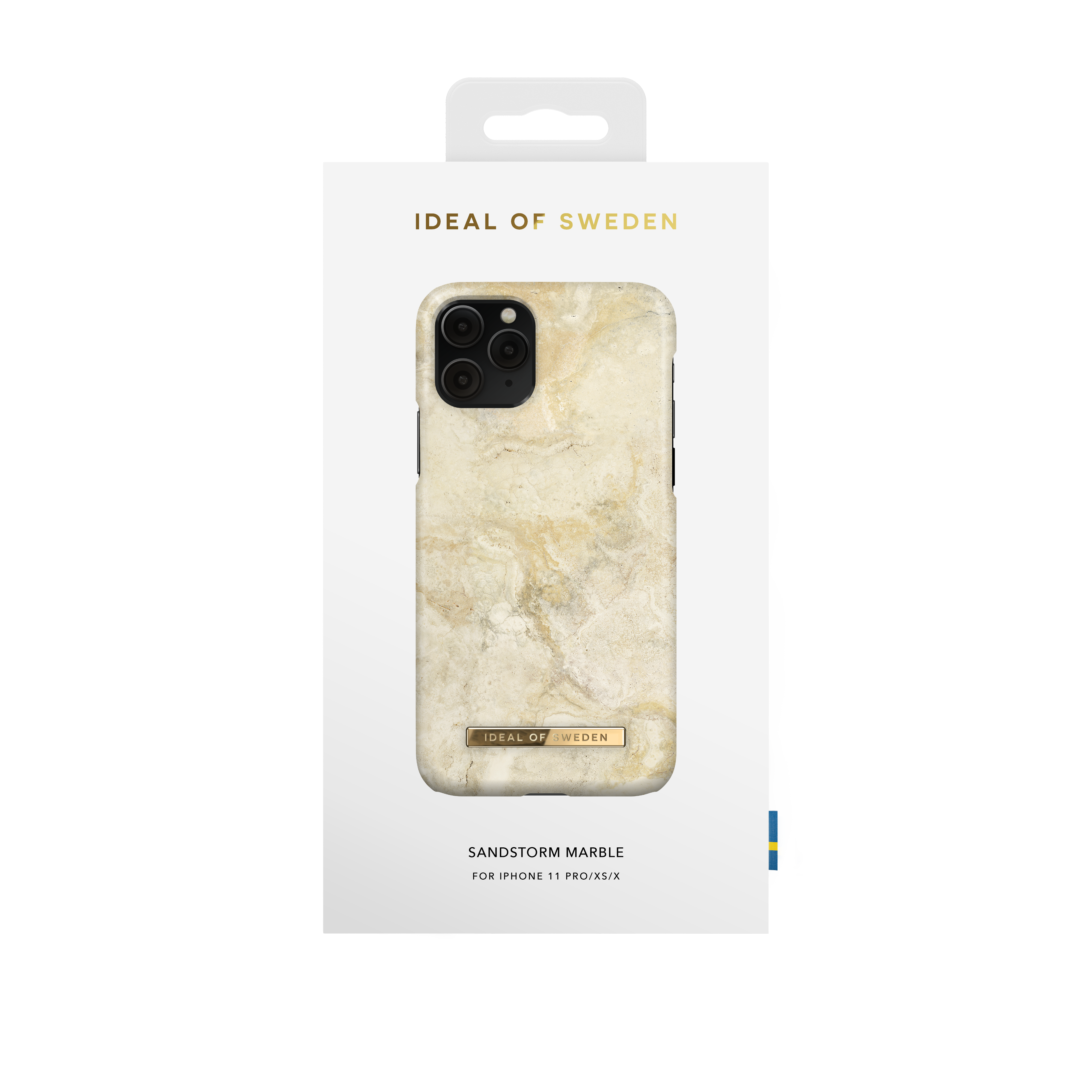 IDEAL OF SWEDEN IDFCSS20-I1958-195, Backcover, Marble iPhone X, iPhone XS, Sandstorm 11 Apple, iPhone Pro