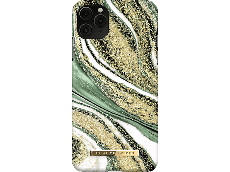 IDEAL OF SWEDEN IDFCSS20-I1965-192, Backcover, Apple, iPhone 11 Pro Max, iPhone XS Max, Cosmic Green Swirl