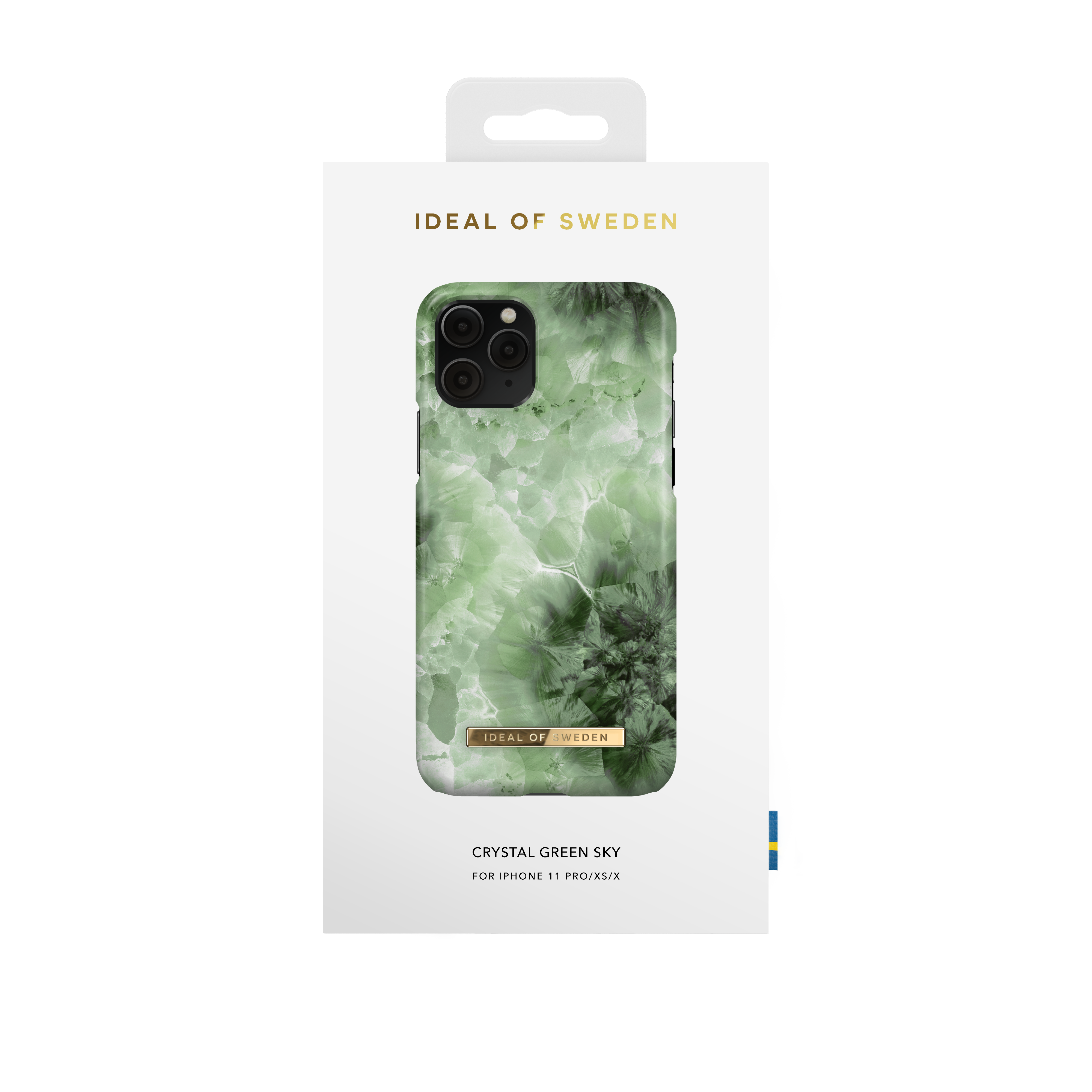 IDFCAW20-1958-230, Green iPhone Backcover, Sky iPhone X, Apple, IDEAL SWEDEN Crystal XS, Pro, 11 iPhone OF