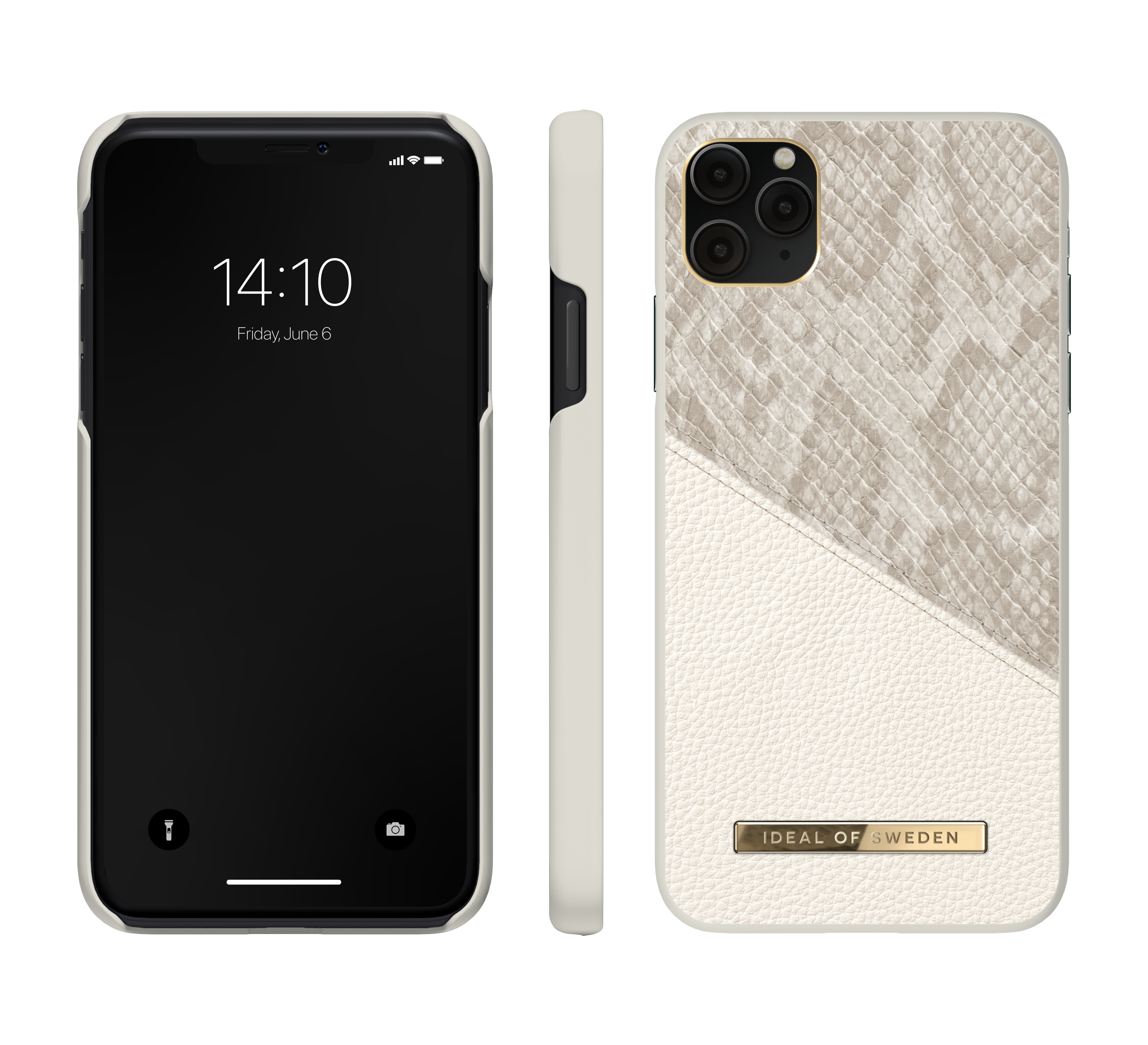 IDEAL OF SWEDEN IDACSS20-I1961-200, Backcover, Pearl Apple, Python iPhone iPhone 11, XR