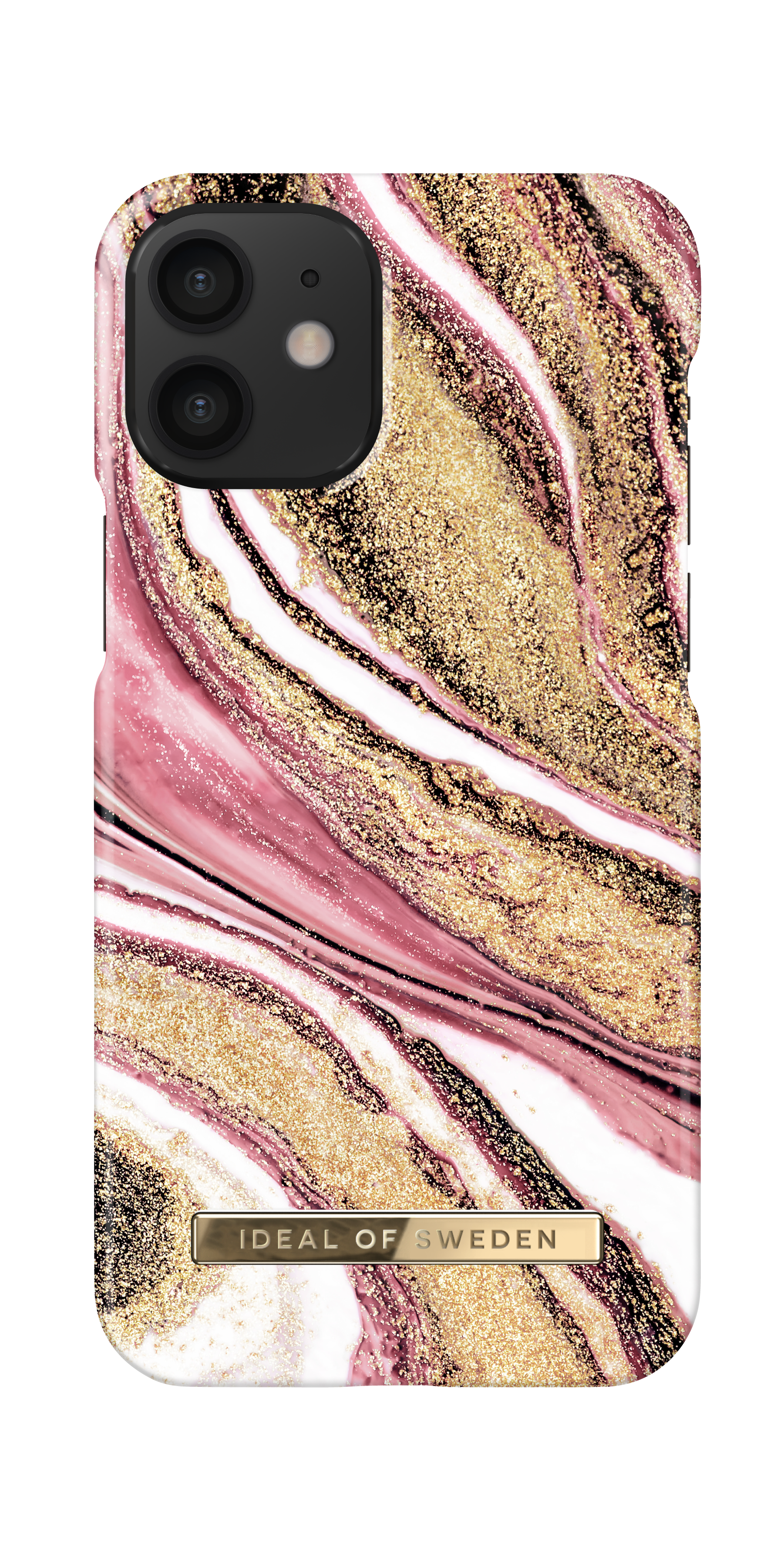 IDFCSS20-I2054-193, Mini, IDEAL Apple, SWEDEN Cosmic 12 Swirl Backcover, IPhone OF Pink