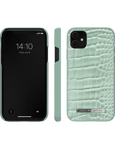 IDEAL OF SWEDEN IDACSS21-I1961-261, Backcover, 11, iPhone Apple, XR, Mint iPhone Croco