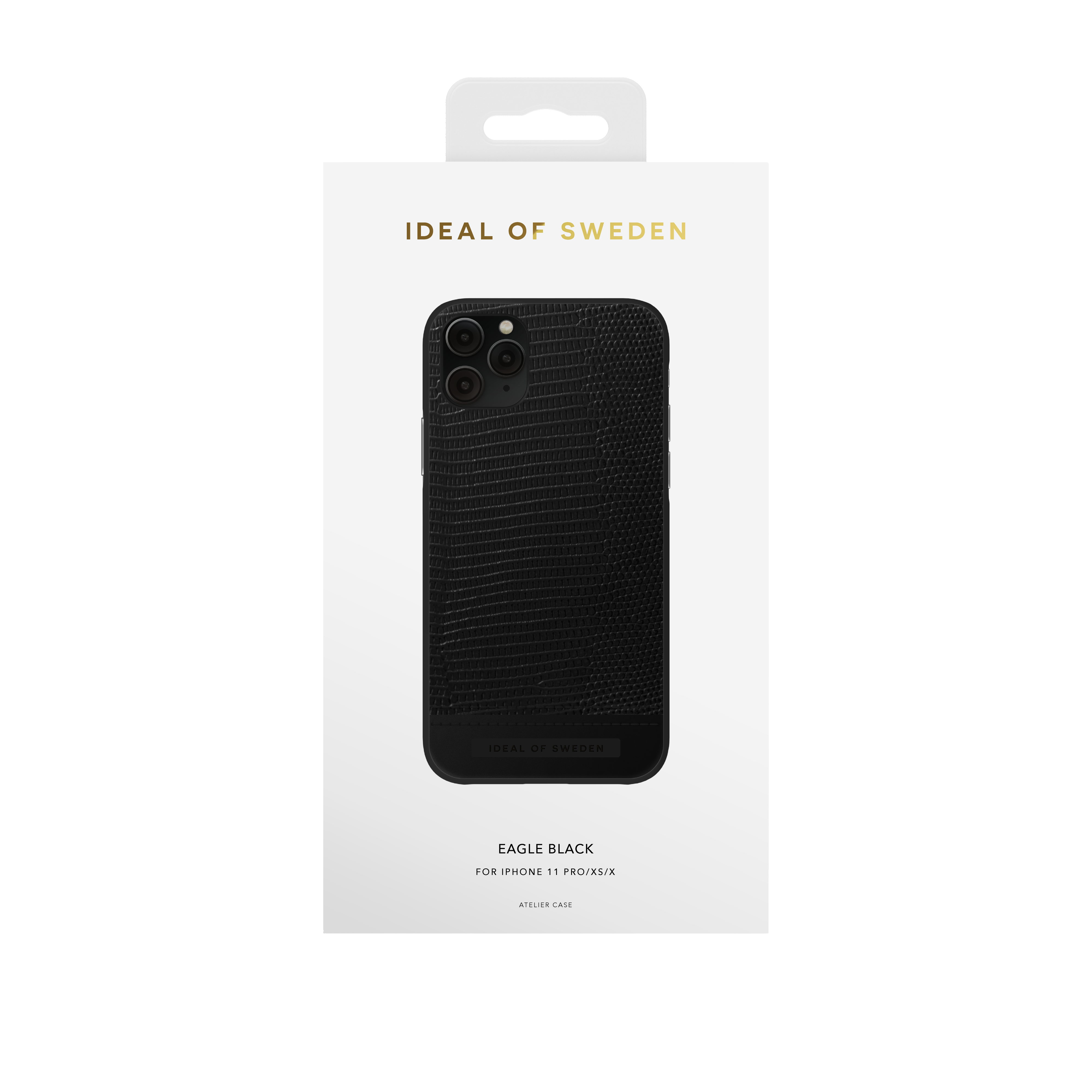 IDEAL OF SWEDEN IDACAW20-1958-229, Backcover, Apple, X, iPhone iPhone iPhone 11 Pro, XS, Eagle Black