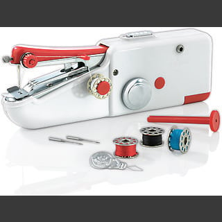 Máquina de coser  - 02927 EASYMAXX, Rojo
