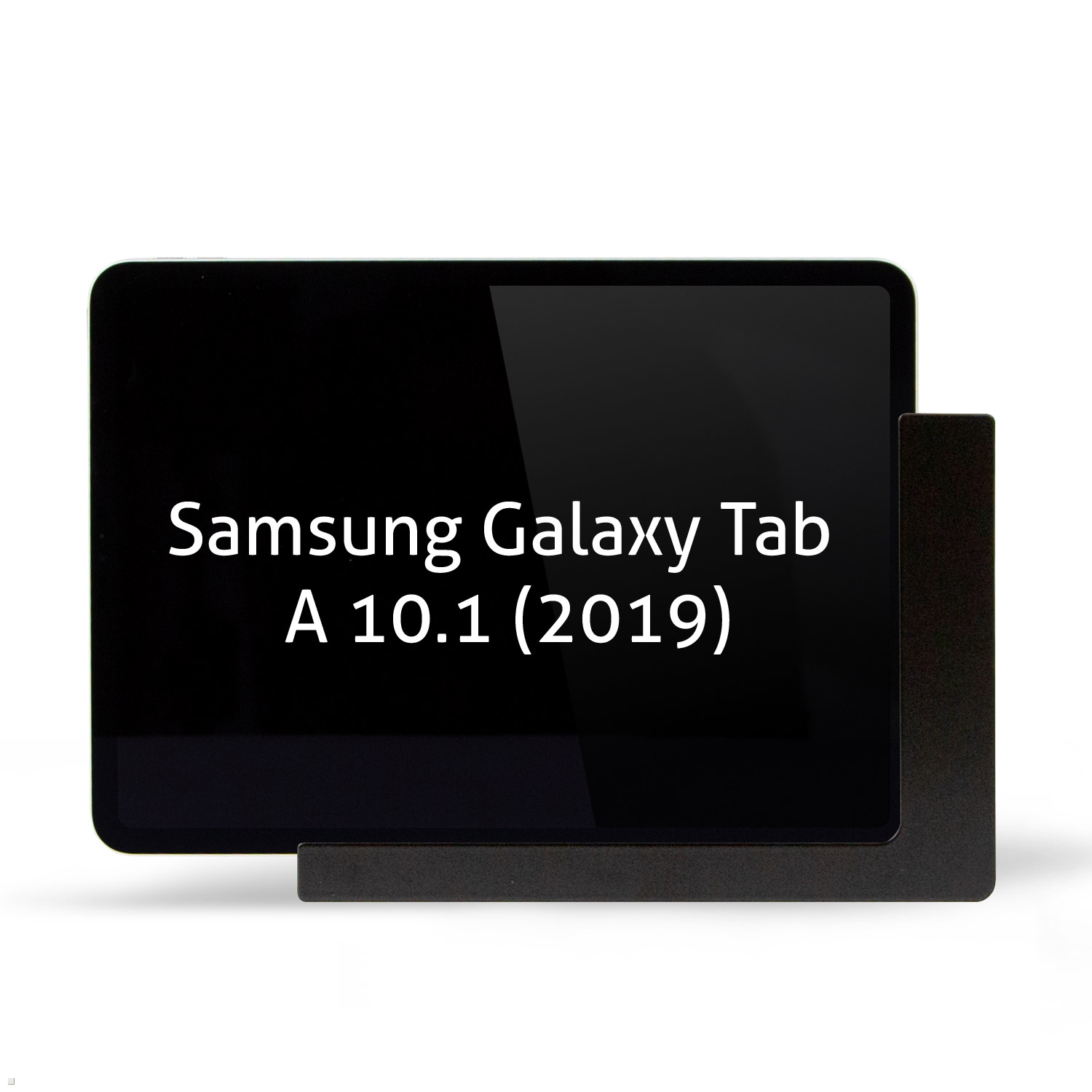 TABLINES Wandhalterung, Tab schwarz Tablet für Samsung 10.1 Ladefunktion Tablethalter A mit TWP