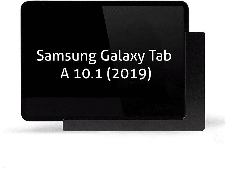 TWP Tablethalter 10.1 Tab mit A Wandhalterung, Ladefunktion Tablet schwarz TABLINES für Samsung