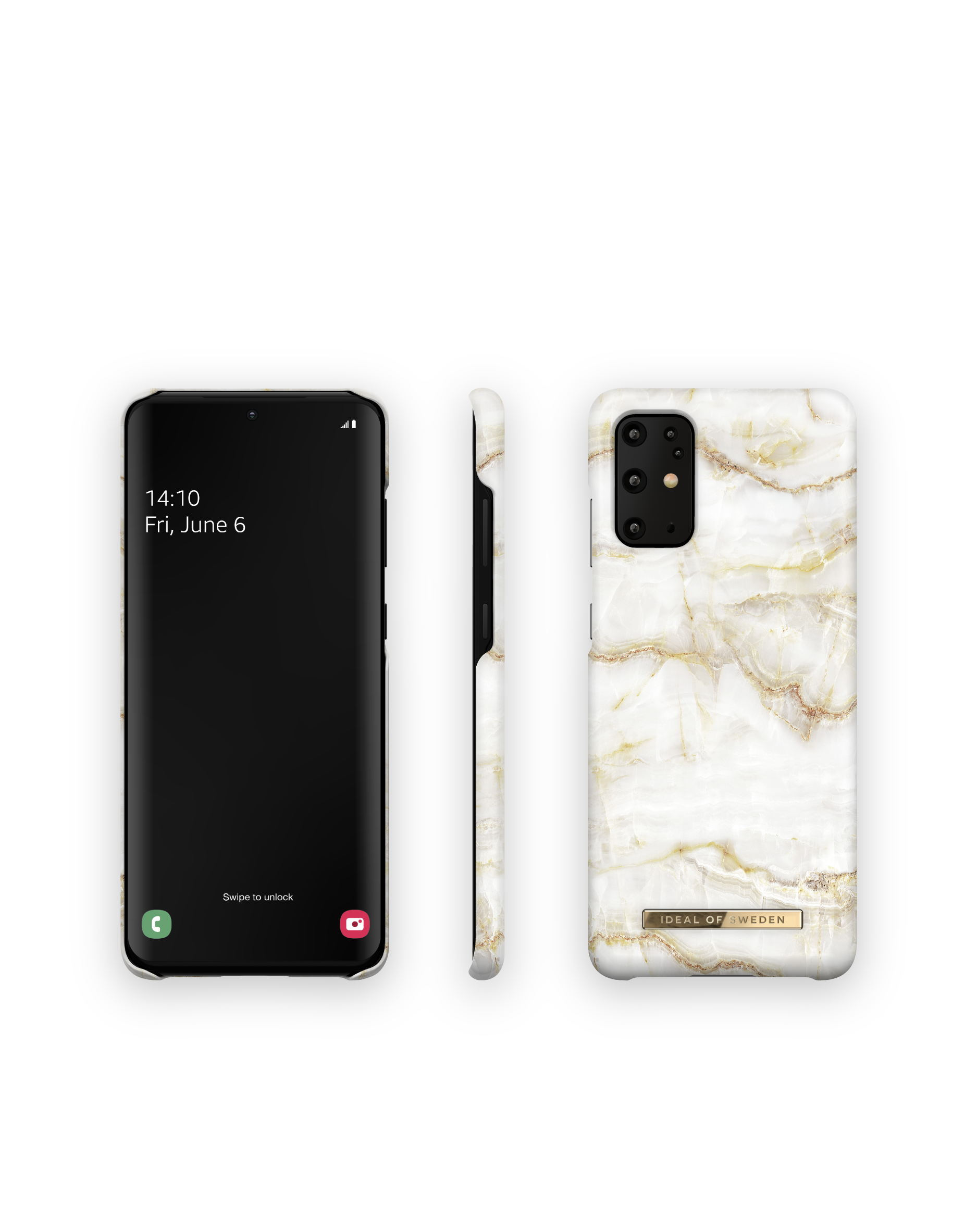 S20+, OF IDEAL IDFCSS20-S11-194, Backcover, Galaxy Golden SWEDEN Pearl Marble Samsung,