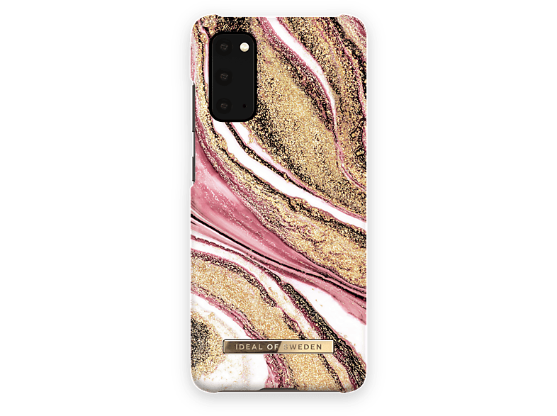 IDEAL OF SWEDEN IDFCSS20-S11E-193, Backcover, Samsung, Galaxy S20, Cosmic Pink Swirl