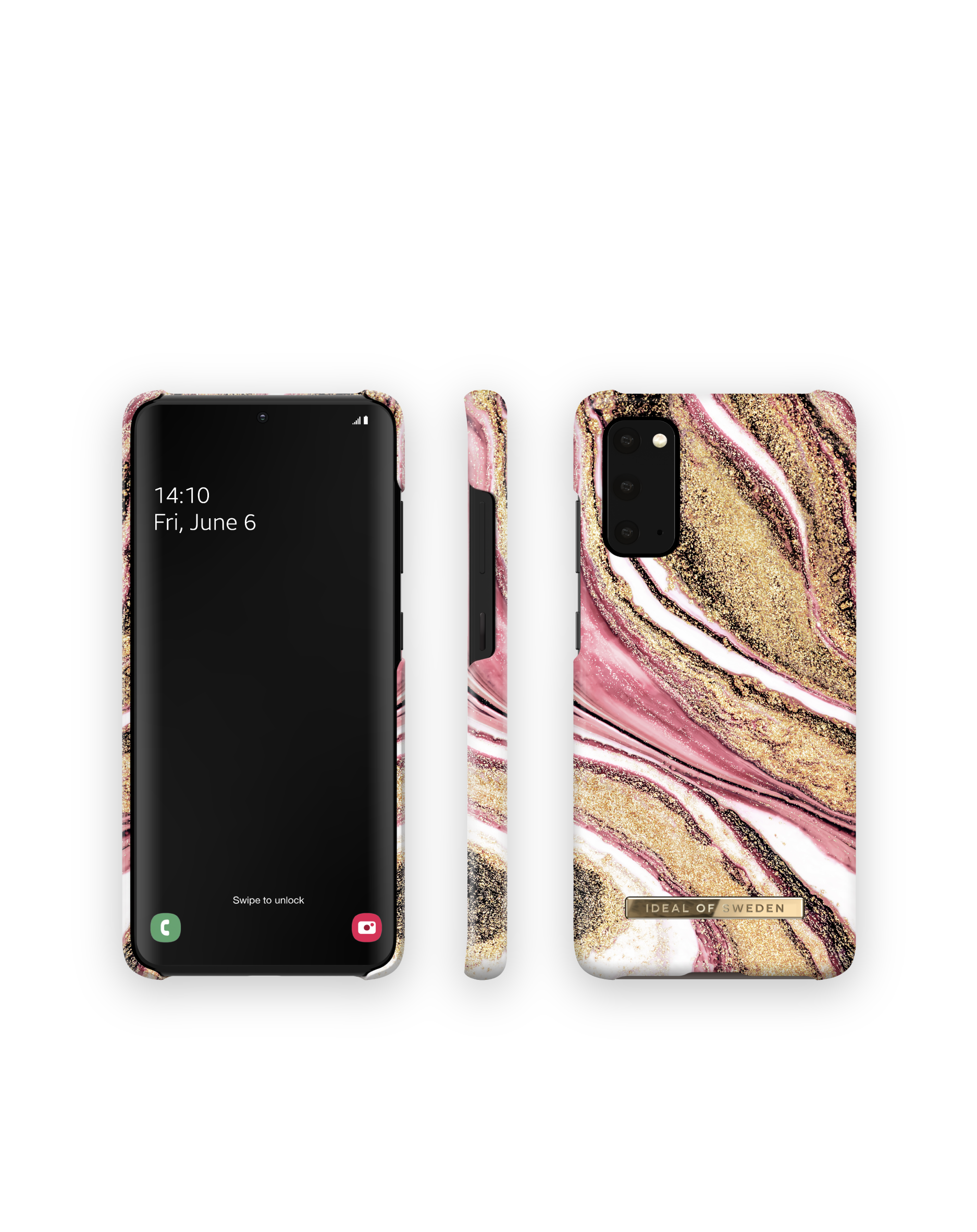 Swirl Samsung, Backcover, Galaxy S20, Pink Cosmic OF IDFCSS20-S11E-193, SWEDEN IDEAL
