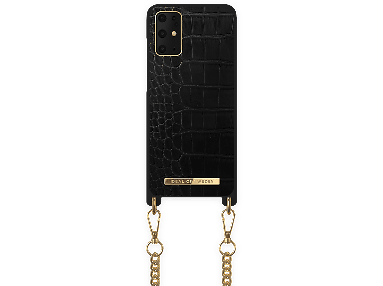 IDEAL OF SWEDEN S20+, Croco IDNCSS20-S11-207, Samsung, Jet Galaxy Black Backcover