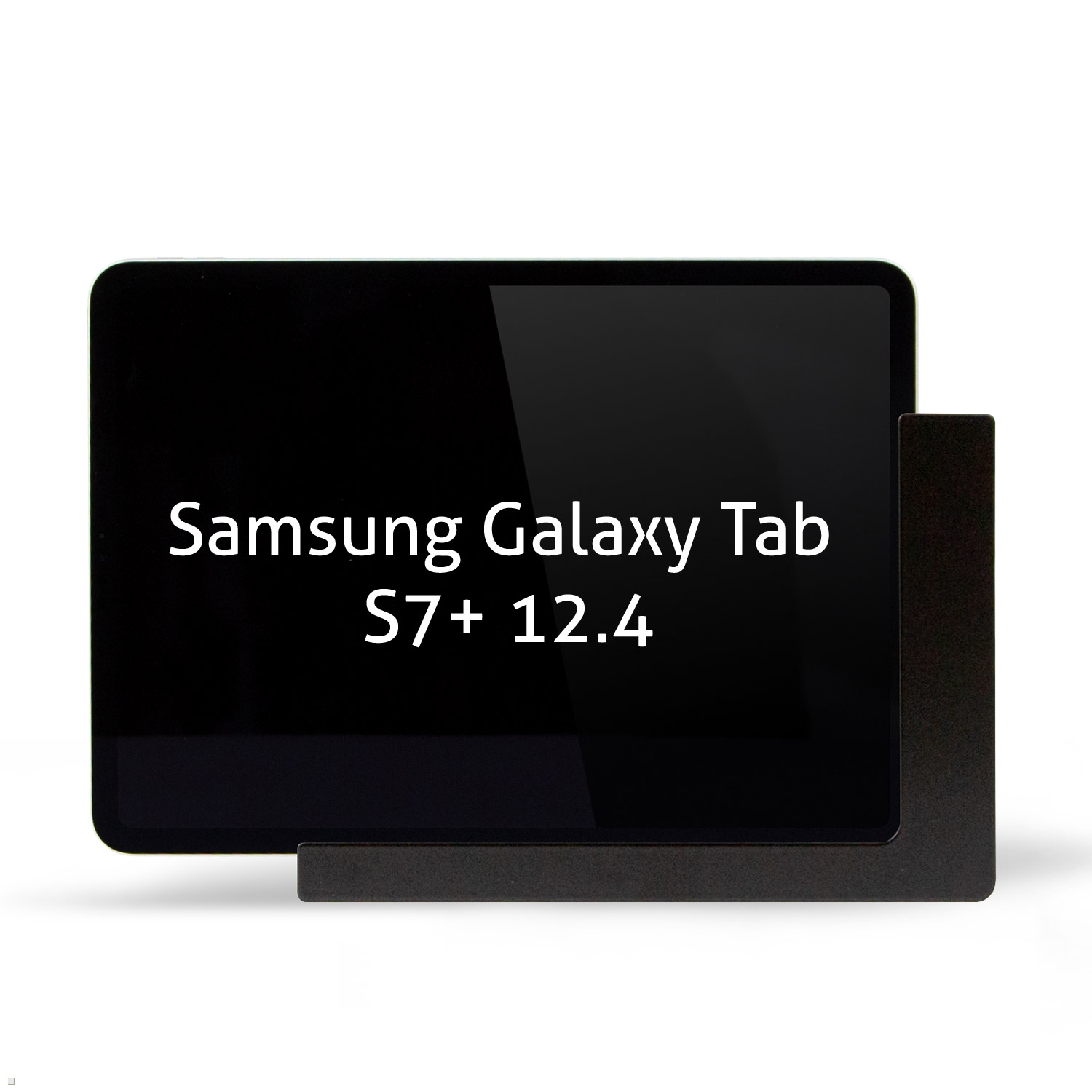mit Tablet S7+ Wandhalterung, Tab TWP TABLINES schwarz 12.4 Ladefunktion Tablethalter für Samsung