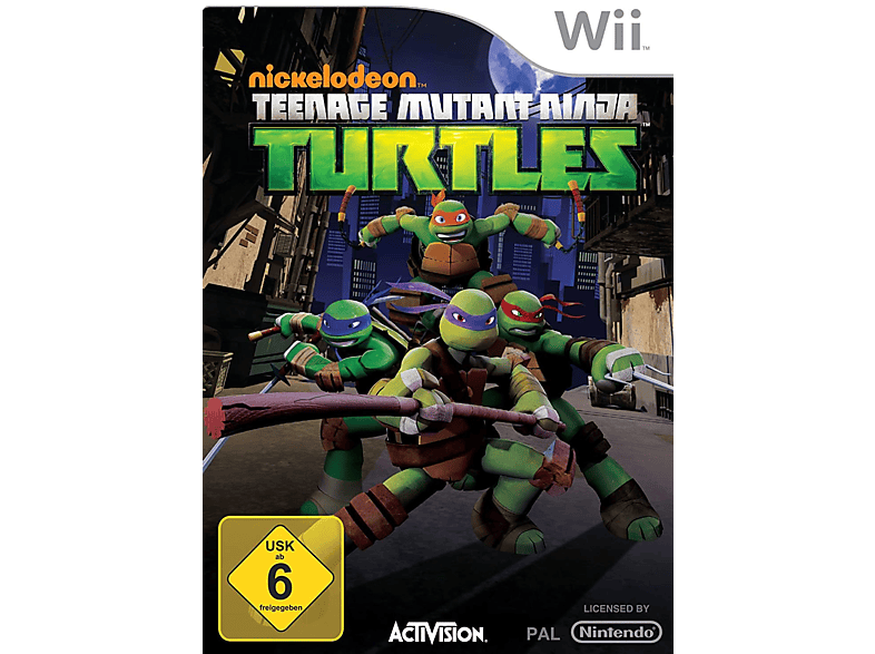 Teenage Mutant Ninja Turtles - [Nintendo Wii]