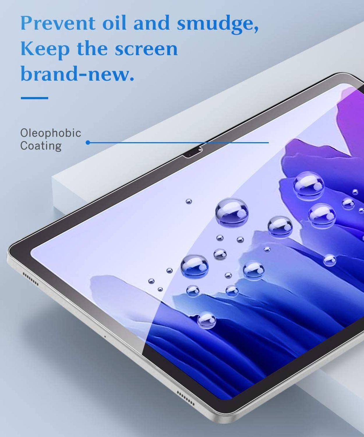 DESIGN Galaxy Displayschutzglas(für Tab Samsung Samsung für KÖNIG Schutzglas Tab Galaxy A7) A7
