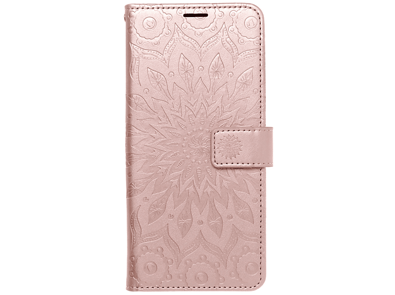 Galaxy Samsung, Schutzhülle, DESIGN Bookcover, 5G, A52 KÖNIG Rosa