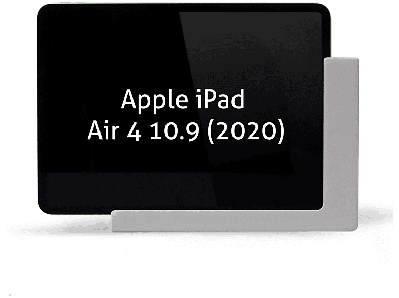 TABLINES TWP mit Ladefunktion für iPad Air 4 10.9 Tablet Wandhalterung, silber