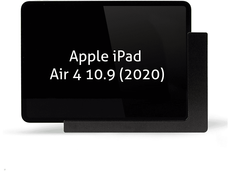 TABLINES TWP mit Ladefunktion für iPad Air 4 10.9 Tablet Wandhalterung, schwarz