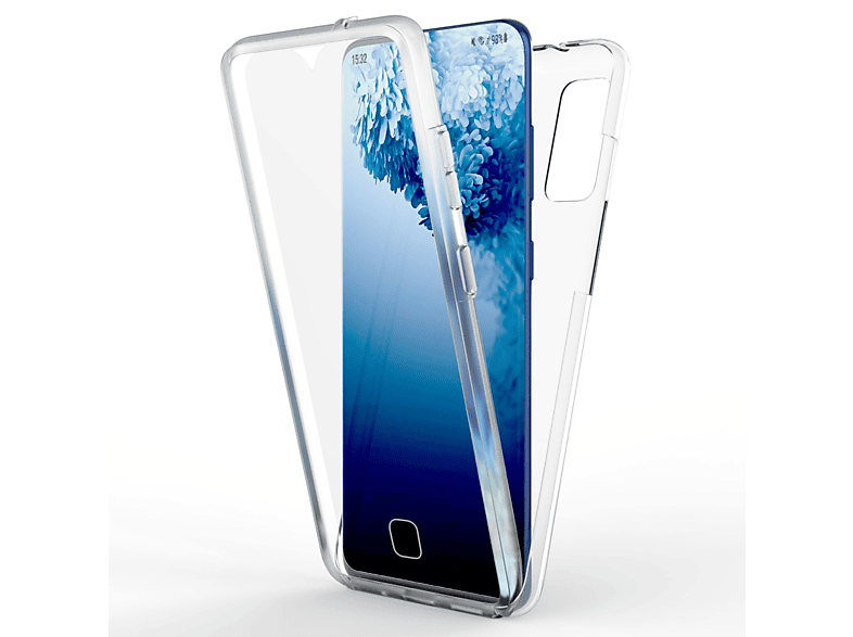 FE, Galaxy NALIA S20 Klare Hülle, 360 Grad Backcover, Samsung, Transparent