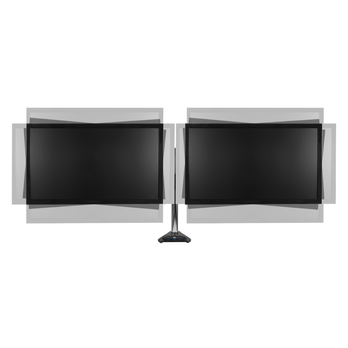 Schwarz (Gen 3) Dual-Monitorarm Pro ARCTIC Monitorarm, Z2