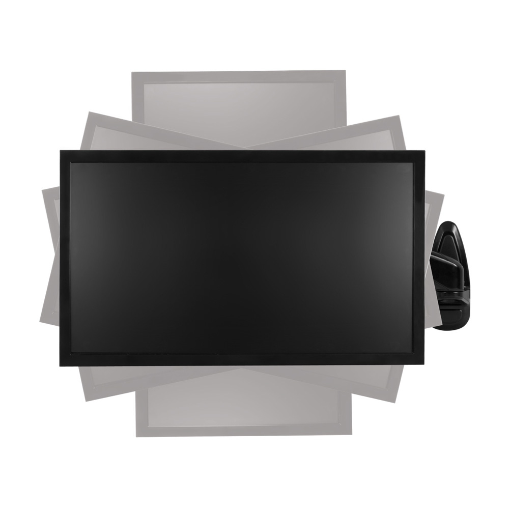 ARCTIC Schwarz Monitorarm, Monitor-Wandhalterung W1-3D