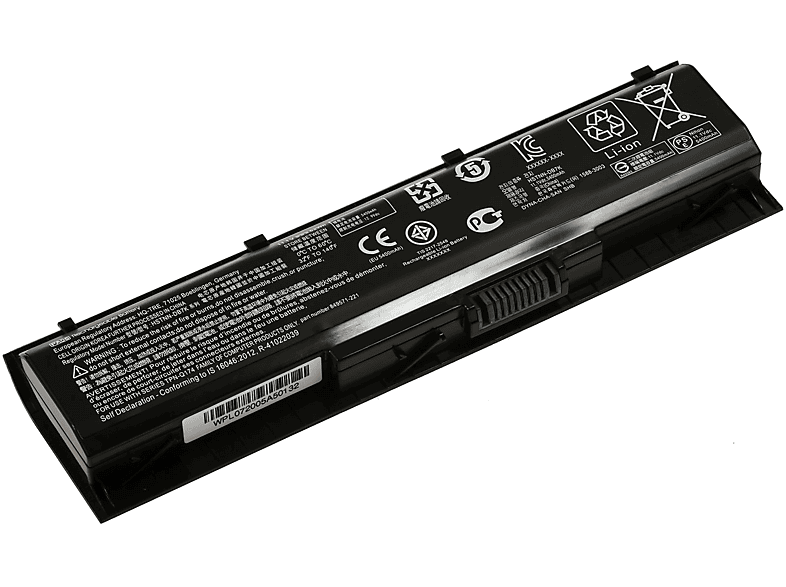 POWERY Akku für HP 17-ab002ng Li-Ion Akku, 11.1 Volt, 5400mAh