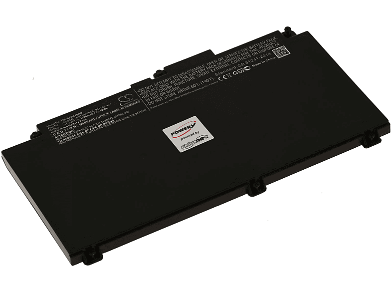 POWERY Akku für HP Typ HSNI14C4 LiIon Akku, 11.4 Volt, 3300mAh