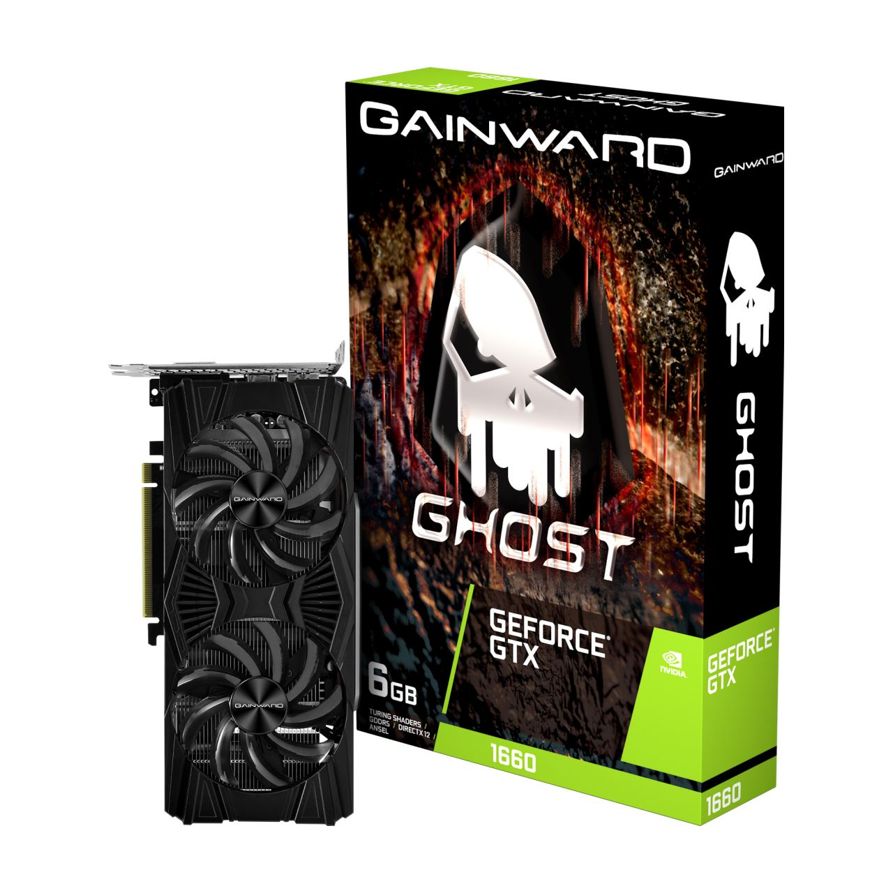 GAINWARD GTX 1660 Ghost Graphics Super (NVIDIA, card)