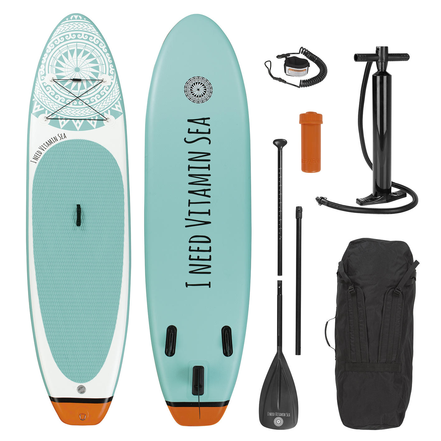 EASYMAXX 06918 Stand-Up mehrfarbig Paddle-Board