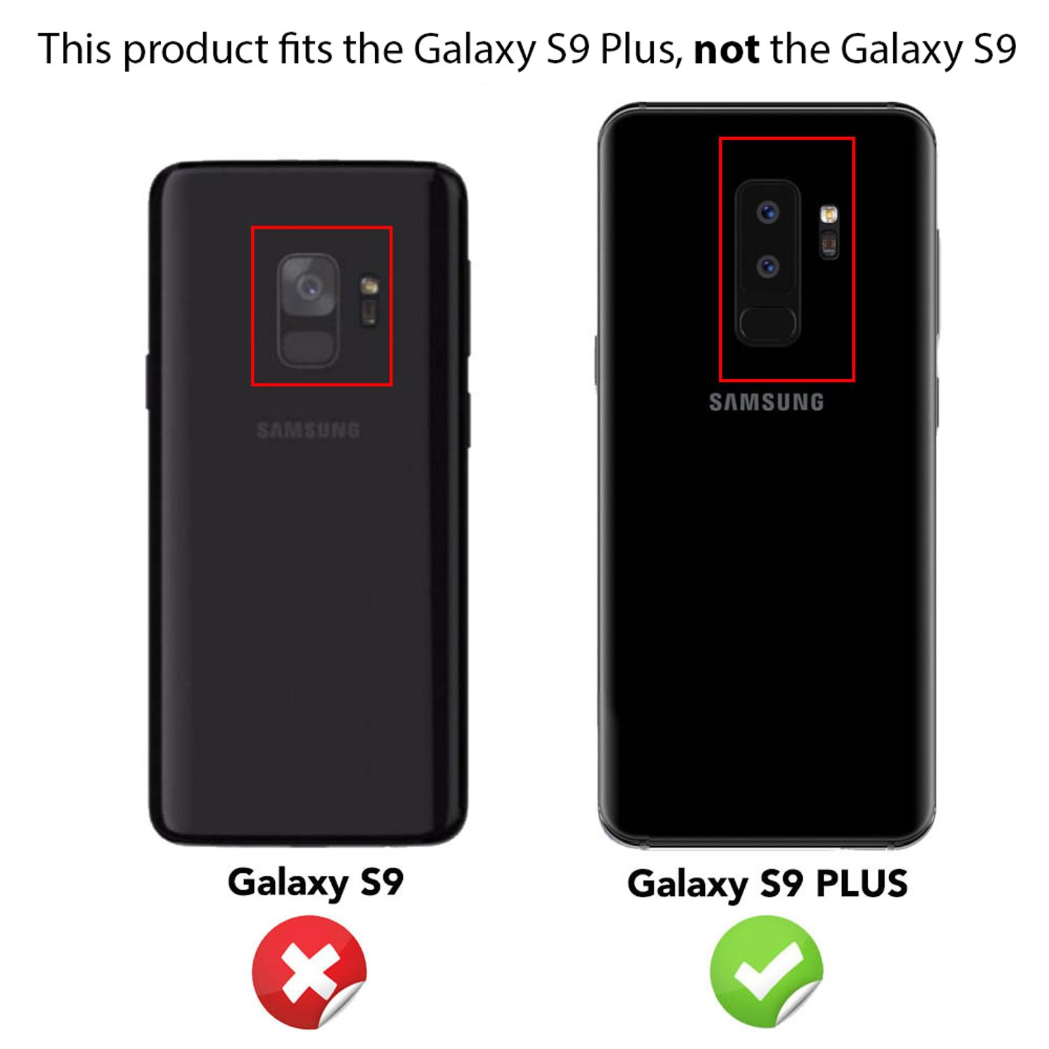 Ring Plus, Hülle, Silikon Glitzer Galaxy Backcover, Samsung, Rot S9 NALIA