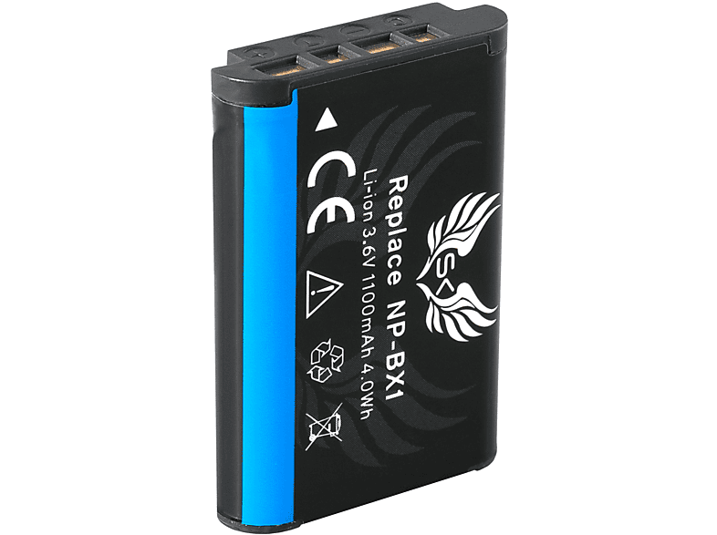 Batterie Li-ion NP-BX1 1100mAh - Compatible Sony - EXTENSILO - Neuve
