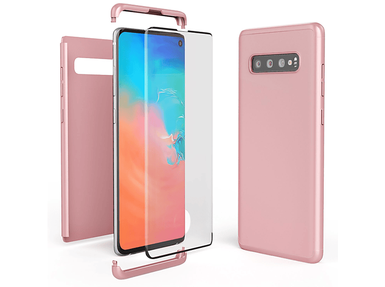 Grad Backcover, Nicht Samsung, S10, 360 Galaxy verfügbar NALIA Hülle,