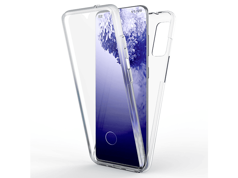 NALIA Klare 360 Grad Hülle, Backcover, Samsung, Galaxy S20 Ultra, Transparent