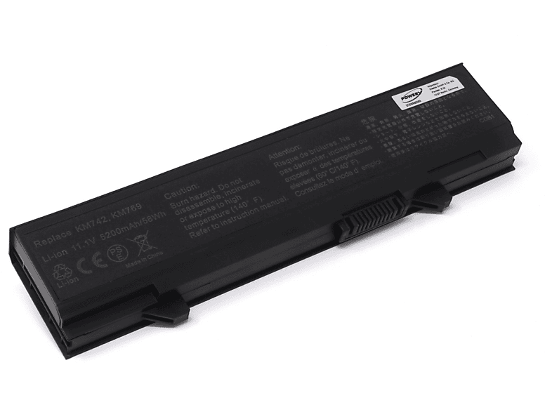 Akku Volt, Typ Dell 11.1 RM661 Akku, Li-Ion 5200mAh für POWERY